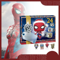 2023 Stock New Disney Marvel 3d Model Advent Calendar Holiday Calendar 24 Pocket Pop Gifts Collection Ornaments Decoration Gift