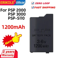 Battery For SONY PSP2000 PSP3000 PSP 2000 3000 PSP-S110 PlayStation Portable Gamepad For Sony 1200mAh 3.6V Lithium Rechargeable