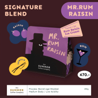 The Summer Coffee Company เมล็ดกาแฟคั่ว Mr.Rum Raisin