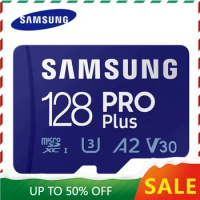 Samsung Memory Card PRO Plus New MicroSD TF 128GB 256GB 512gb 160MB/s C10 U3 V30 Micro SD A2 SDXC 4K Video Phone