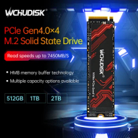 WCHUDISK SSD M2 NVMe 512GB 1TB 2TB M.2 NVMe PCIe Gen4x4 Desktop Ssd Disk 22x80mm Internal Solid State Drive For Laptop 1TB 512GB