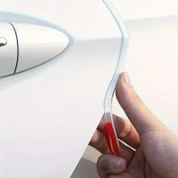 10 Meters / 393.7 Inches of PVC Car Door Edge Protector, Anti-Collision Strip, Scratch-Resistant Tri
