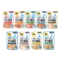 日本AIXIA愛喜雅-水分補給軟包系列 40g x 24入組(下標2件+贈送泰國寵物喝水神仙磚)