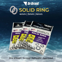 Dr.Braid Solid Ring 4mm 5mm 6mm for Jigging Assist Hook