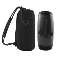 ZOPRORE Transparent Sound Mesh Bag Case for JBL Pulse 4 Bluetooth Speaker, Travel Carrying Storage Bag with Shoulder Strap