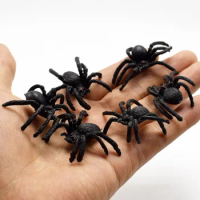 10pcs Simulation Spider Fake Cockroach Lifelike Centipede scorpion Prank Funny Trick Joke Toys for Halloween Haunted House Decor