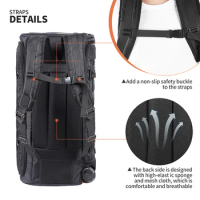Foldable Bluetooth-compatible Speaker Storage Bag Large Capacity Speaker Backpack Breathable Accessories for JBL Partybox 310