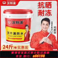 【台灣公司 可開發票】沃特浦屋頂防漏水材料樓頂滲水補漏膠裂縫防水膠房頂漏水防水涂料