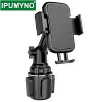 2022 New Car Cup Mount Mobile Phone Holder For Iphone 13 12 11 Pro Max Smartphone Stand Adjustable Support Telephone Accessories