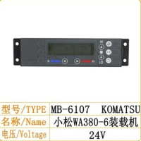 for Koma-tsu WA380-6 loader air conditioner panel controller switch MB-6107