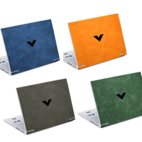 3PCS Leather Laptop Sticker Skin Cover Case Proterction Film for HP Victus 15-fb0109la 15-fb0xxx Gaming 15.6"