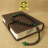 Tasbih 33 Butie Batu Hitam Black Jade ASLI Aceh Kristal Akik Alam Natural Cantik Elegan