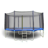 Large Indoor Trampoline Protection Net Adult Children Jumping Bed Outdoor Trampolines Exercise Bed Fitness Equipment
