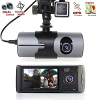 10Pcs/Lot Car DVR X3000 R300 with 2.7" GPS Car DVRs Vehicle Camera Video Recorder Dash Cam Dashboard Portable Recorder