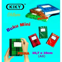BUKU MINI / HARDCOVER A6 / NOTES A6 / BUKU OKTAVO KIKY 300 LEMBAR (KERTAS TEBAL)