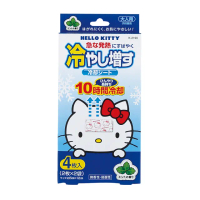 【日本KIYOU】Hello Kitty退熱貼(4入 薄荷香)