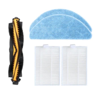 Roller Brush Hepa Filter Rags Replacement Sweeper Accessories For Proscenic 800T Robot Vacuum Cleaner