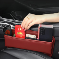 Car Seat Crevice Storage Box Built-in Pocket Interior Accessories For Toyota Crown S180 S200 S210 Camry XV30 XV40 XV50 XV70