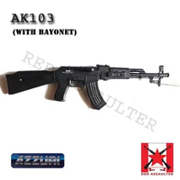 AK47 AK103 With Bayonet Azzuri Mainan Tembakan Kokang