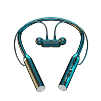 Bluetooth Earphones Wireless Headphones V5.2 Sport Neckband Neck-hanging TWS Earbuds Wireless Blutooth Headset with Mic