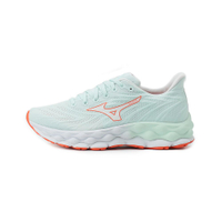 MIZUNO WAVE SKY 8 寬楦慢跑鞋 綠 J1GD241275 女鞋