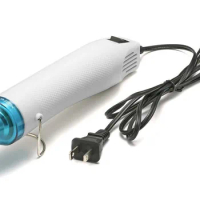 300W 110V/220V Mini Heat Gun Shrink Hot Air Temperature DIY Electric Power Nozzles Tool