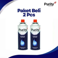 Gas Portable Butane Cartidge Purity Gas Kaleng [Paket 2pcs]