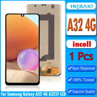 6.4" QX incell For Samsung Galaxy A32 4G A325F SM-A325M Display Lcd Screen Replacement For Samsung A32 4G LCD Repair Parts