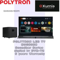 POLYTRON 50BUG5058 4K GOOGLE TV SOUNDBAR 50 inch