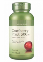 GNC Herbal Plus Cranberry Fruit 500 mg 蔓越莓果 (100顆膠囊)