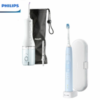 【超值組合+贈原廠沖牙機】PHILIPS HX6853 飛利浦音波智能護齦電動牙刷 SUPER SALE