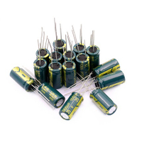2-50 Pcs High Frequency Low Resistance Aluminum Electrolytic Capacitor 50V 63V 80V 100V 22UF 47U F 1