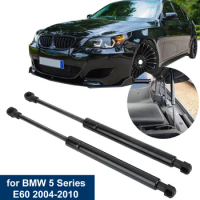 2PCS Carbon Hood Air Struts Bar Lift for BMW E60 E61 520i 525i 530i 535i 540i Gas Spring Hood Air Support Rod 51237008745