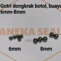 Gotri dongkrak botol dan buaya 6mm-8mm Gotri 6mm
