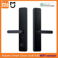 Xiaomi Smart Door Lock E20 WiFi Version Remote Viewing Bluetooth 5.3 NFC Fingerprint Unlock Intelligent Doorbell Mijia 2023 NEW