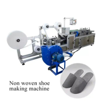 China Factory Low Price Disposable Non Woven Pp Hotel Slippers Making Machines Automatic Disposable Non-woven Slipper Machine