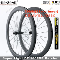 700c Carbon Wheels Disc Brake Gravel Cyclocross DT 180 Sapim CX Ray / Pillar 1420 Super Light 28mm UCI Road Bicycle Wheelset