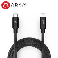 ADAM 亞果元素 CASA C100+ USB-C to USB-C 1m 100cm Type-C 4K 傳輸線