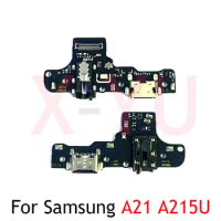 For Samsung Galaxy A21 A215U A215 / A21S A217F A217 USB Charging Board Dock Port Flex Cable Replacement Accessories