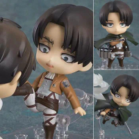 Attack On Titan Figure Levi Ackerman Anime Figure Eren Jaeger Pvc Action Figure Rivaille Collection Model Doll Toys For Kid Gift