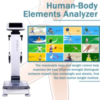 Skin Diagnosis Fitpro Body Fat Analyzer Composite And Muscle With Bioimpedance Machine Weight Measurement In Stock