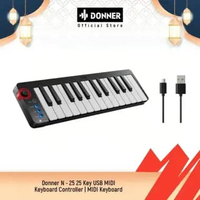 Donner N - 25 25 Key USB MIDI Keyboard Controller | MIDI Keyboard