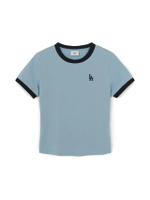 เสื้อยืด ผู้หญิง Knit  T-Shirt รุ่น 3FTSB0263 07SBL สีฟ้าอ่อน
