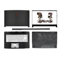 New For MSI GF63 8RC 8RD MS-16R1 Rear Lid TOP Case Laptop LCD Back Cover/Bezel/Palmrest Cover/Bottom Case/Hinges/Hinge Cover