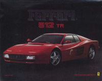 The tradition continues - Ferrari 512 TR ad 1992 L