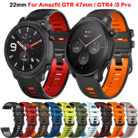 22mm Watch Band For Huami Amazfit GTR 47mm Bracelet GTR4 GTR3 Pro GTR 4 3 2 2e Strap for Amazfit Balance / Bip 5 Wristband belt