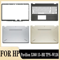 NEW Laptop Cover For HP Pavilion X360 15-BR TPN-W126 Front Bezel/Palmrest/Bottom Case