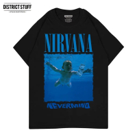Kaos Band Nirvana Nevermind Tshirt Oversize Vintage Pria Wanita