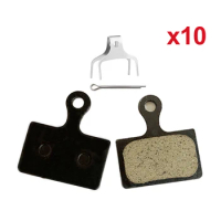 10 Pairs Bicycle Disc Brake Pads For SHIMANO XTR M9100 DURA ACE R9170, Ultegra R8070, U5000, RS805, RS505 Resin Cycling Brake