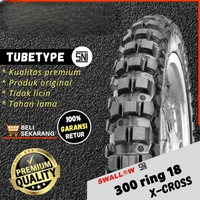 BAN LUAR MOTOR CROSS SWALLOW 300-18 RING 18 X CROSS SWALLOW